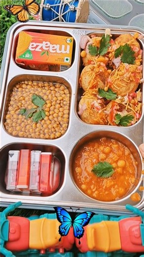 Thursday🥰🥰Lunch Box!! Panipuri😋Tiffin Box #spicy🔥golgappe #fulka #shorts @cookingwithfun45