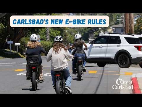 Carlsbad's new e-bike rules