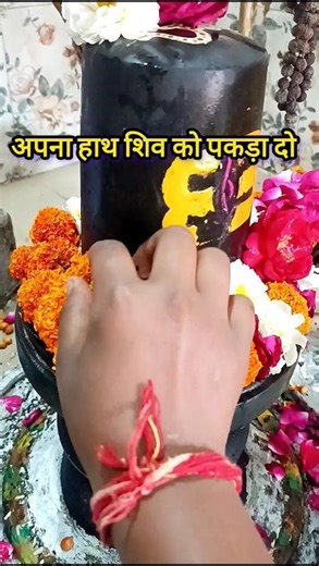 Hold out your hand to Shiva and be at peace.