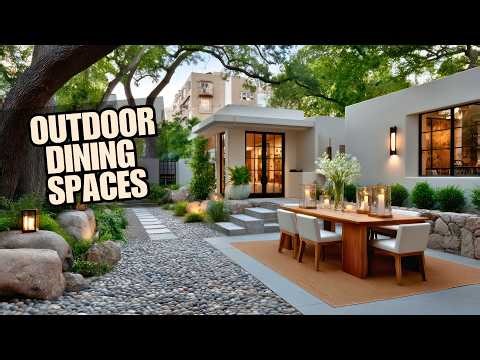 You’ll Fall in Love with This Rustic Summer Outdoor Dining Space