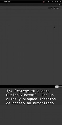 1/4 Iniciar sesión en Outlook/Hotmail y añadir un alias #microsoft #outlook #hotmail