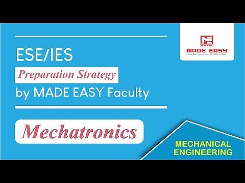 ESE/IES Preparation Strategy for Mechatronics