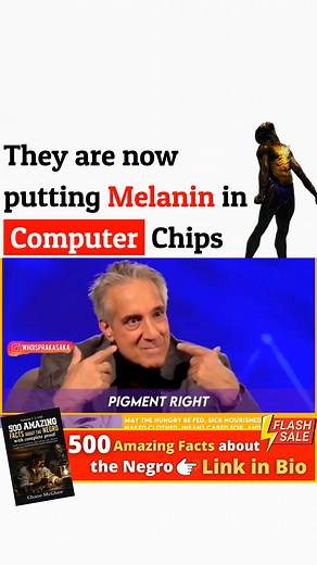 They are now putting Melanin in Computer Chips 👀, Get the Voice of the Ancestors book series and go deeper 🔔Link in Bio🔔 | Voice of the Ancestors