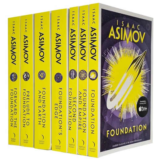 Amazon.com: Isaac Asimov The Foundation Series 7 Books Collection Set (Foundation,Foundation and Earth, Prelude to Foundation & Forward the Foundation,Foundation and Empire, Second Foundation, Foundation's Edge): 9784031314589: Isaac Asimov: 圖書