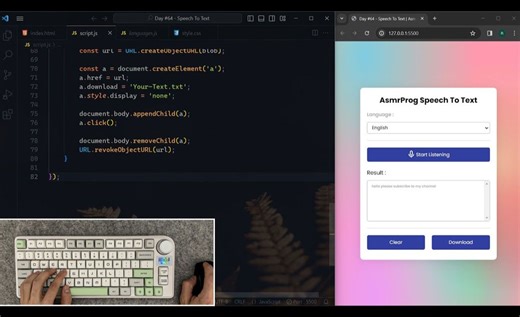 使用HTML、CSS和Javascript创建一个语音转文本的应用程序 | 源码下载