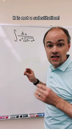 Tyler Wallace on Instagram: "Trig substitution is my favorite integration method! 殺 #calc #calculus #apcalc #integration #math #trigsub #trig #trigonometry"