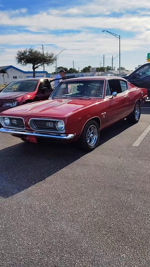 68 Barracuda Formula S, PP1 red, 2 build sheets, bill of sale, documented 😎💯🏁🏁🏁. John's baby ❤️ | Gause Garage