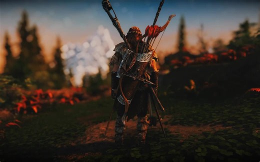 上古卷轴5武器也有物理了 CBPC Equipment Preview - Skyrim SE