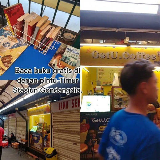 TEMPAT BACA BUKU GRATIS DI ST. GONDANGDIA