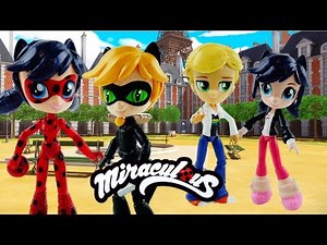 Compilation - Miraculous Ladybug Toy Cat Noir Marinette Adrien Custom Dolls