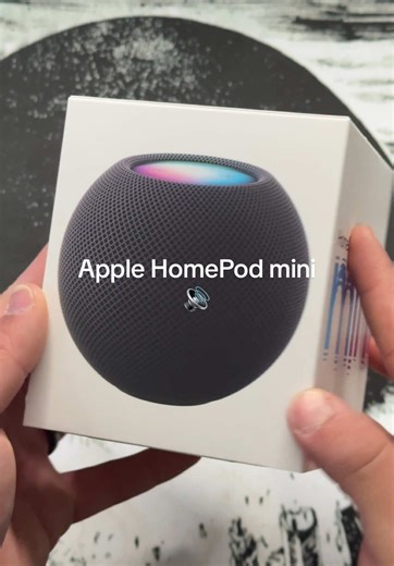 Me pretending I need another smart speaker when really I just wanted that crisp Apple unboxing ASMR 😂 compact power meets seamless ecosystem integration. Worth every penny? Let’s find out 🎙️🔊 #HomePodMini #HomePod #Apple #Unboxing