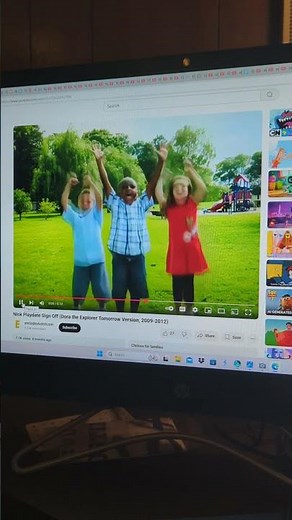 NICKELODEON PLAYDATE SIGN OFF THE UPSIDE DOWN SHOW