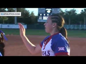 Kansas Flies by Savannah State 16-1, Defeats Stetson 4-0 // Kansas Softball // 2.11.16
