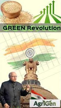 History Of Green Revolution | PL-480 Agreement #greenrevolution #agriculture #msswaminathan #india