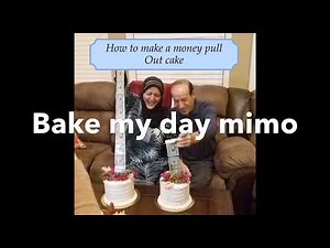 How to make a pull out money cake