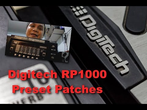 Digitech RP1000 Preset Patches: Part 1 (Patches 01 - 10)