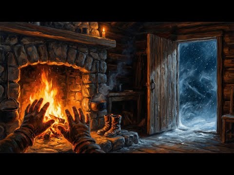 How Early Settlers Heated Their Homes in the Coldest Winters | Relaxing History for Sleep