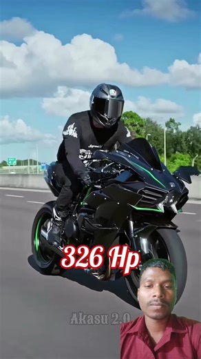 🚀 Kawasaki Ninja H2R vs Maglev Train ⚡ Who Wins the Ultimate Speed Battle? 😱🏁 #bike #short #h2r