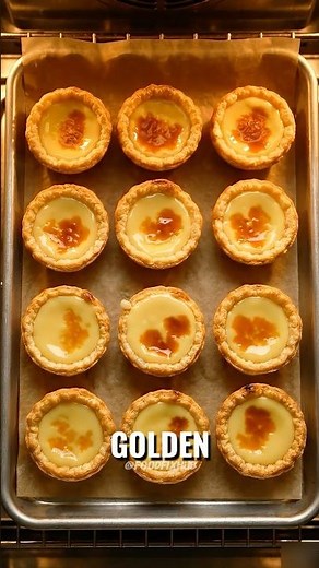 Famous Chinese Egg Tarts at Home 🇨🇳🥧