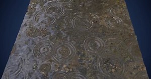 Realistic Raindrop Simulation Made in Blender Cycles