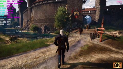 Witcher 3 Next-Gen 8K : RTX 4090 + i9 13900K