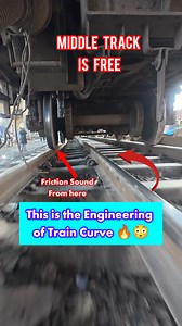 How Trains Navigate on curved Tracks🔥🫡 #Navigate #Train #Railway #engineering #shortreels #Trainspotting #Trainlover #trainwheels | Journey By Train
