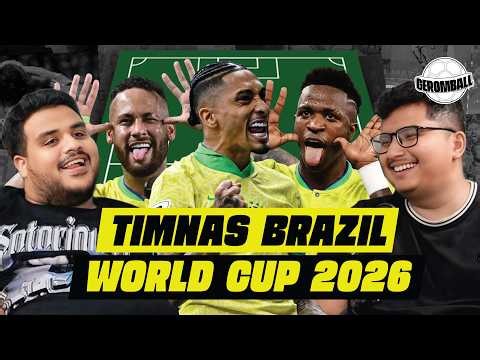 SUSUN LINE-UP: BEST XI SKUAD BRAZIL WORLD CUP 2026 | Susun Lineup
