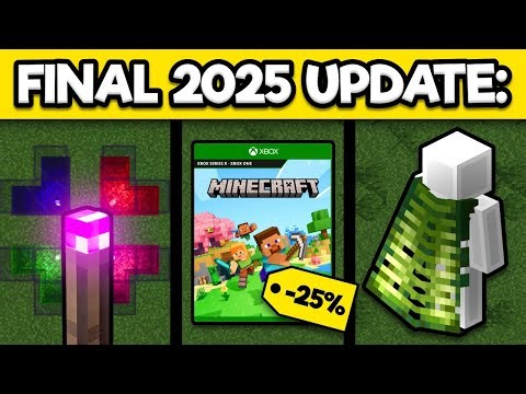 Minecraft's Surprise Final Update Is Here: What's Inside?