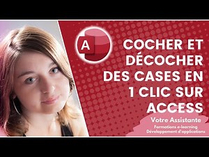 Comment cocher et décocher des cases à cocher en 1 clic dans un formulaire sur Access ?
