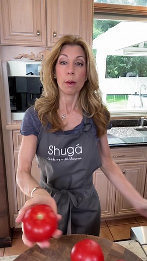 2.4M views · 45K reactions | Ugly Tomato Salad. There are three dishes on the menu at one of my favorite restaurants (Steve & Cookies) at the beach in Margate, NJ, that have inspired me to re-create at home. Blueberry Pie, Sensual SideCar (both of which, my copycat versions are in my cookbook) and this "Ugly Tomato Salad" posted here. Happy 4th weekend! | Cooking with Shereen | Facebook