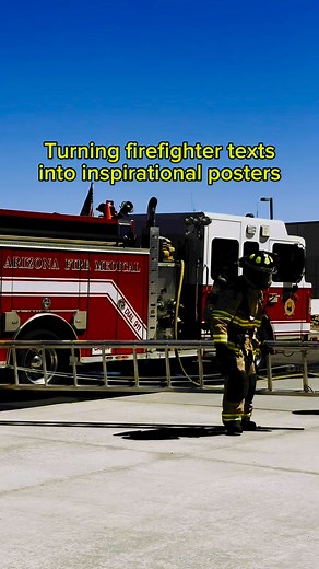 Check out these comically ‘inspirational’ posters featuring cheeky messages from our firefighters to our Public Information Officer (PIO). Let us know which one’s your favorite! And remember, we’re here for our community, ready to respond 24/7/365 😎 #FirefighterLife #Firefighter #Community #InspirationalQuotes #TeamSpirit | Central Arizona Fire and Medical
