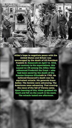 The Final Delusion: Why Hitler Celebrated While Berlin Was Burning #history