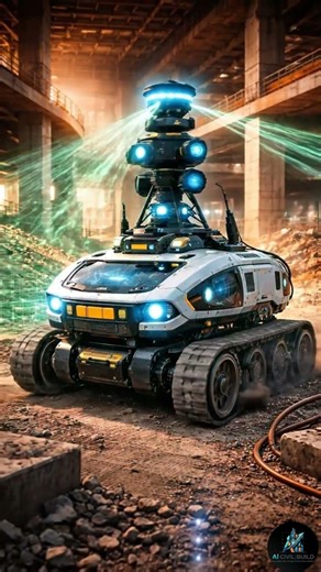 Meet ASIS-R: The AI-Powered Rover Revolutionizing Construction Site Safety! #civilengineering