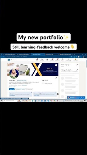 Building My Mobile App Developer Portfolio