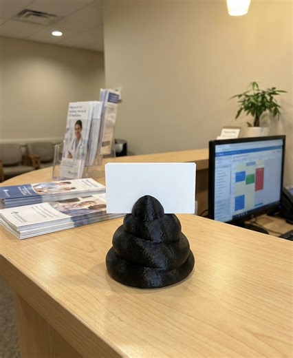 Poop Business Card Holder, Colonoscopy, Medical Office Decor, Gag Gift - Etsy
