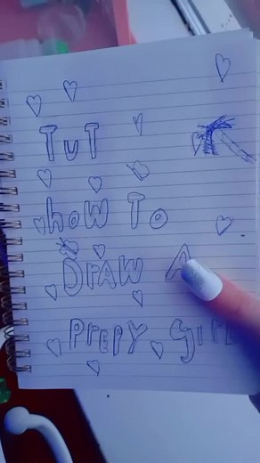 Cómo dibujar a una chica preppy