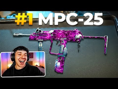 new MPC-25 LOADOUT is *META* in WARZONE! 😍 (Best MPC 25 Class Setup) - BO7