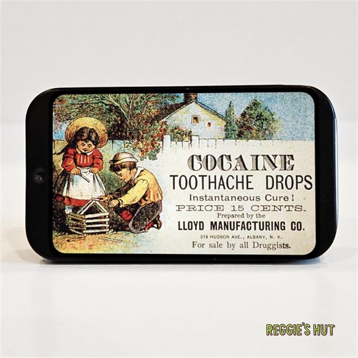 Vintage Tooth Drops Pill Box: Mini Case for Pills, Pouches, Mints, Gum - Etsy