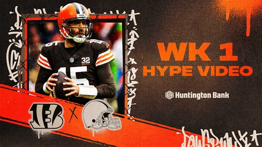 Home Opener vs Division Rival Bengals! | Browns vs. Bengals Week 1 Hype Video