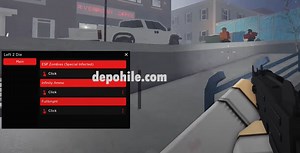 Roblox Left 2 Die Oyunu ESP, Cephane Script Hilesi İndir