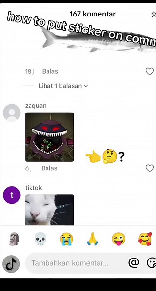 How to Get Sticker Comments on TikTok