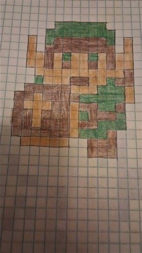 OLD LINK PIXEL ART #sketch #drawing #art