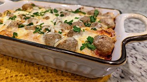Meatball Sub Bubble-Up Bake — Mandy in the Making | Meals & More on YouTube