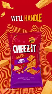 It's here! 🧀Cheez-It is the main character of all snacks! Grab a pack & enjoy the HIT of cheese flavour on the go #CheezHit | Cheez-It