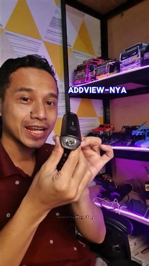 ADDVIEW bicycle headlight with 800 lumens of light