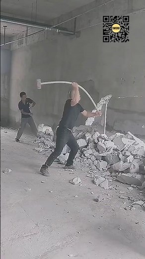 How Interior Wall Demolition Is Done Using Manual Impact Tools #9work