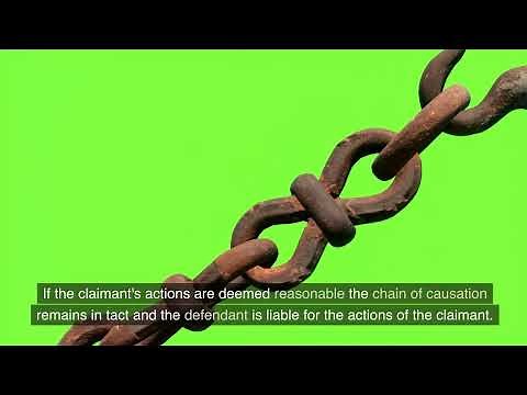 Novus actus interveniens in tort law www.e-lawresources.co.uk