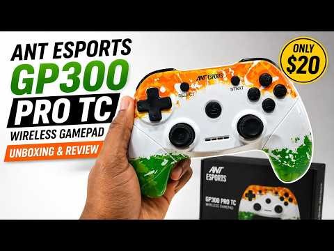Ant Esports GP300 Pro TC Wireless Gamepad Review (Unboxing + Performance Test)