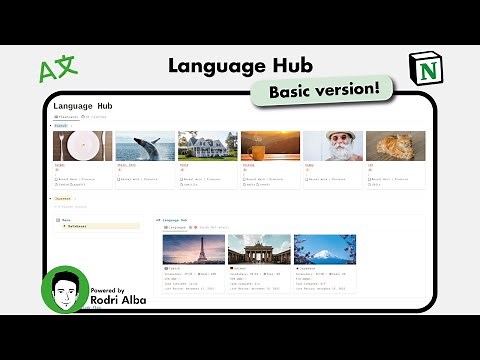 Language Hub (Basic Version) Track your vocabulary