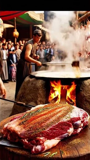 Giant Traditional Feast! Amazing Village Cooking Skills